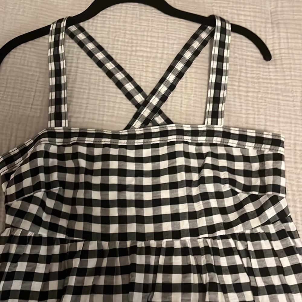 J crew gingham dress size 4 - Picture 4 of 9